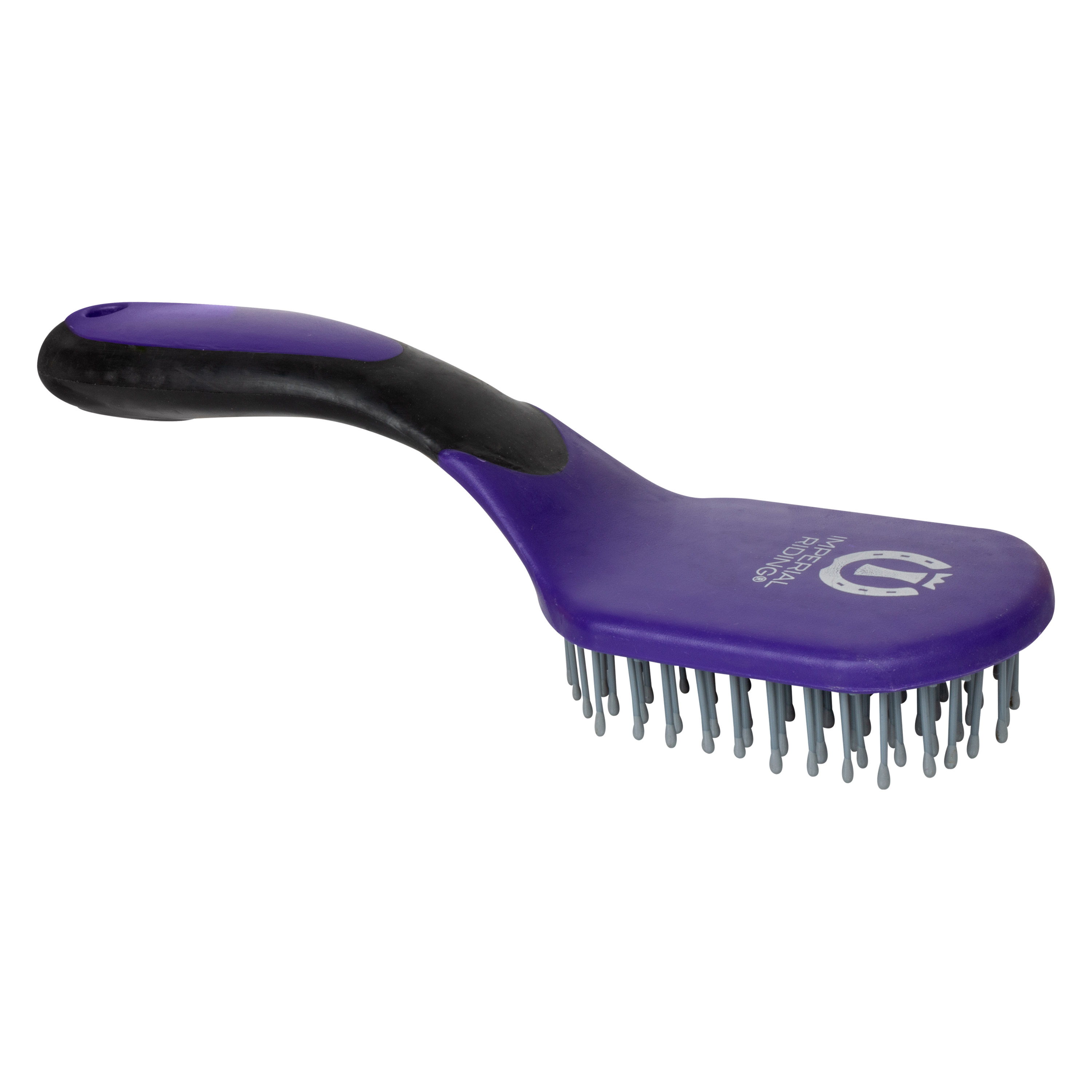 Imperial Riding Mane and tail brush Boomerang Royal purple