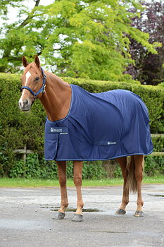 Bucas Power Cooler Monitoimiloimi Irrotettavalla Kaulakappaleella - Navy/Hopea, 135