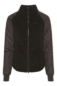 Equipage Lola mix zip jacket After Dark