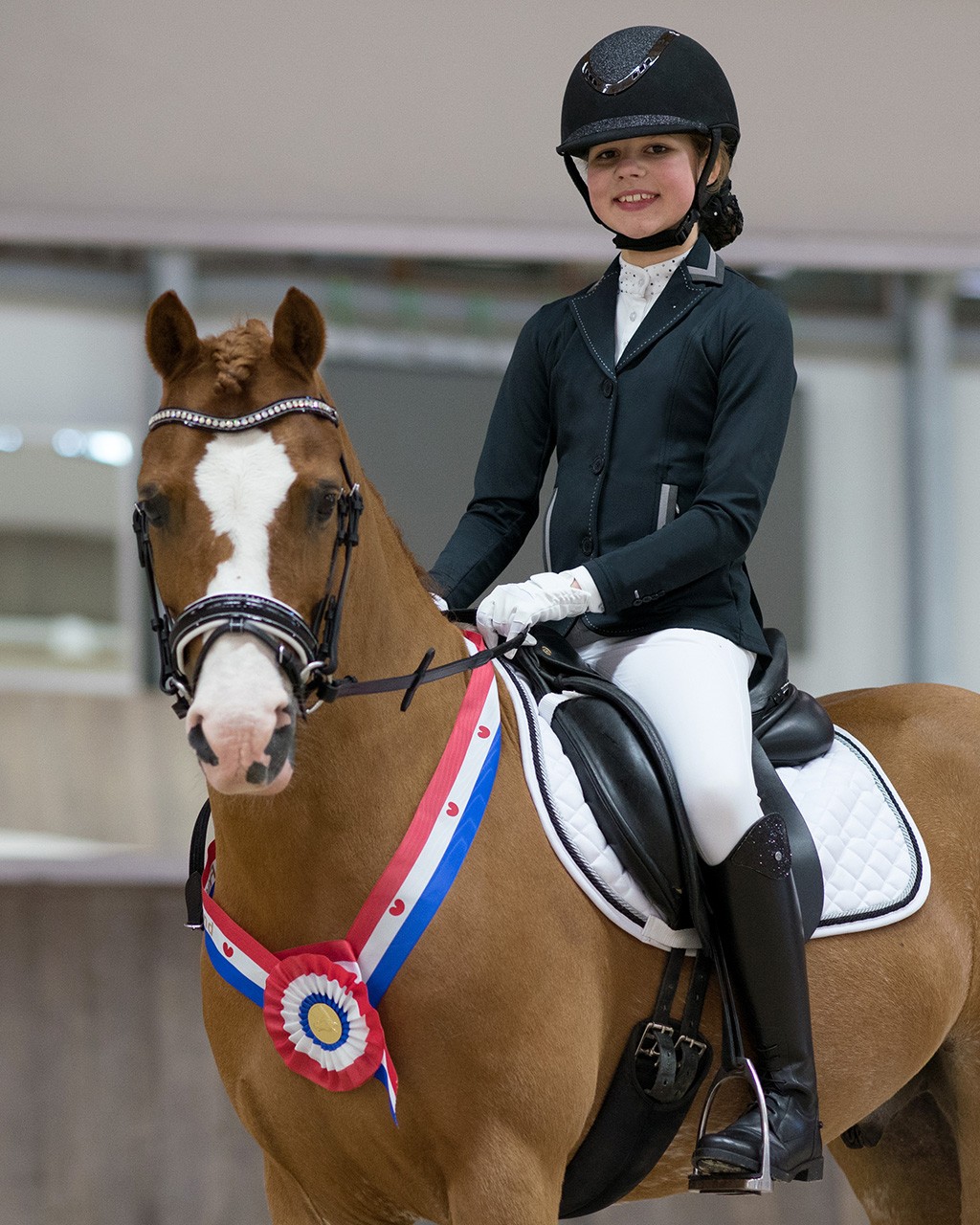 QHP Romy Ridstövel Junior - Svart - Wide