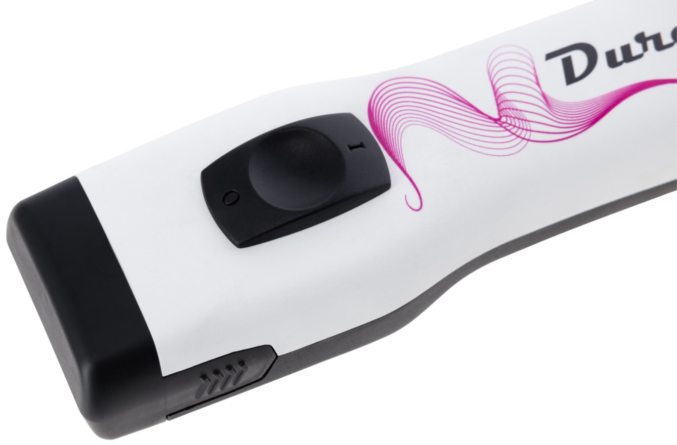 Aesculap Durati Cordless Clipper 1 Battery - White/Black - ergonomic