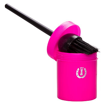 Imperial Riding Hovpensel med burk Neon Pink