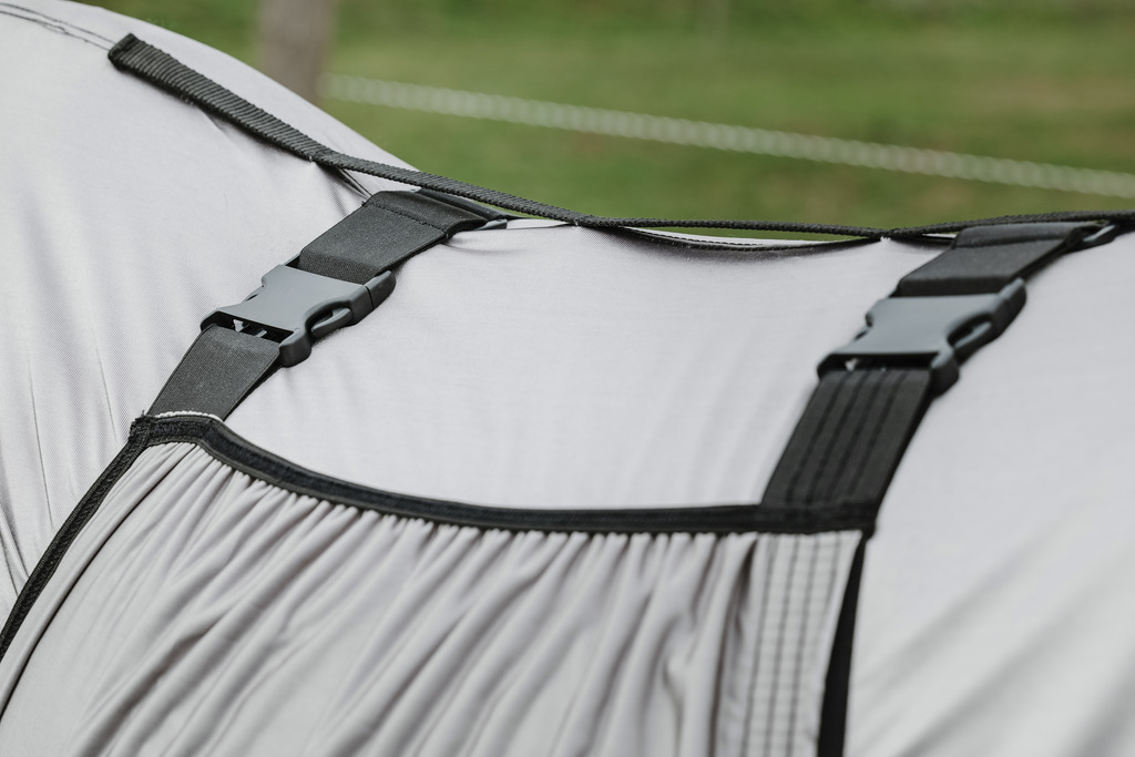 RIDING WORLD Anti-eczema Hästtäcke Grå - 4