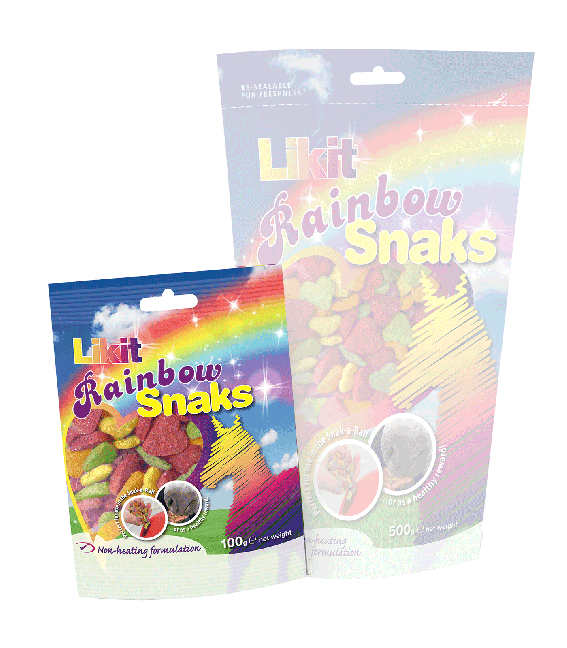 LIKIT Snaks Hästgodis 100 g - Rainbow