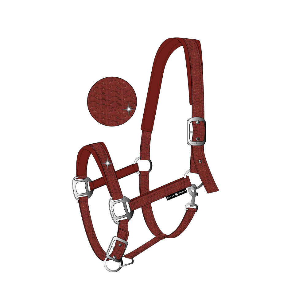 Horse Guard Jewel Grimma Röd (Ponny)