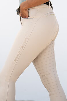 Pikeur Athleisure Breeches Fullgrip Midwaist - Vanilla Cream , 38 - only this copy