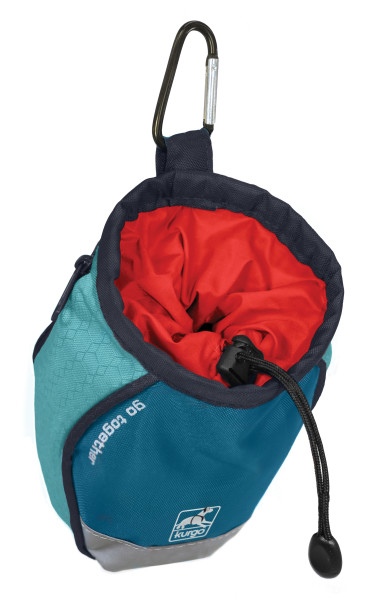 Kurgo Go-Stuff-It Treat Bag / Pussi makupaloille, Coastal Blue - 2