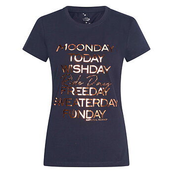 Imperial Riding T-shirt Ride Day Navy, 164 - endast detta ex