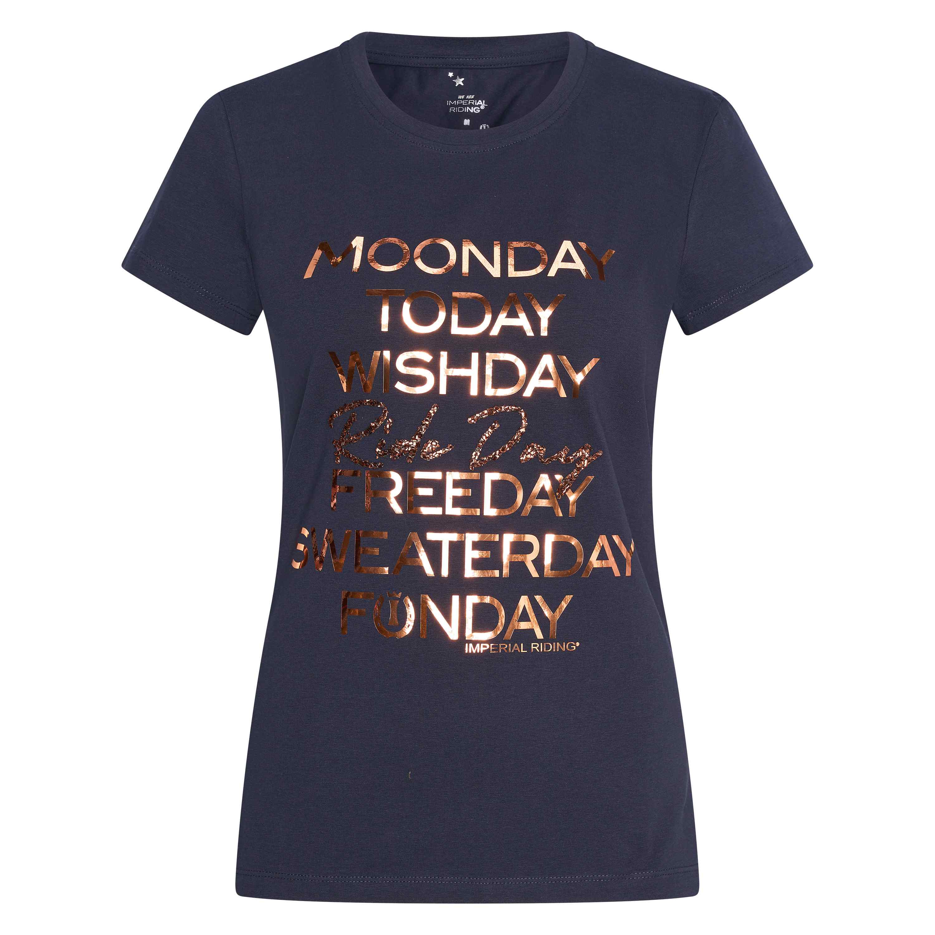 Imperial Riding T-shirt Ride Day Navy, XS - endast detta ex