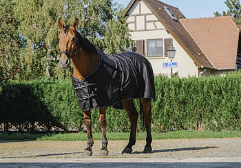 RIDING WORLD Shiny Hästtäcke Svart