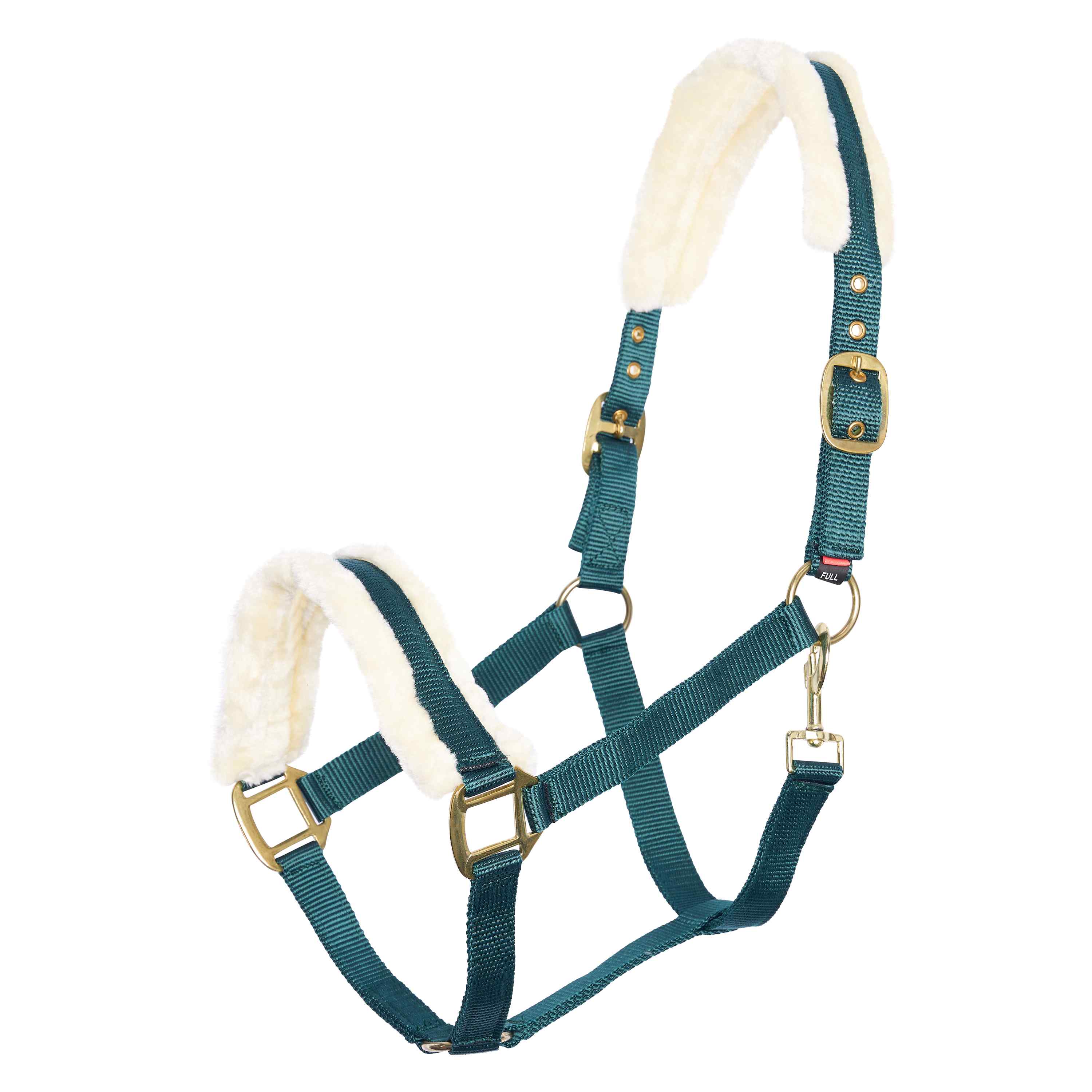 Imperial Riding Headcollar Classic Fur Forest green, Föl