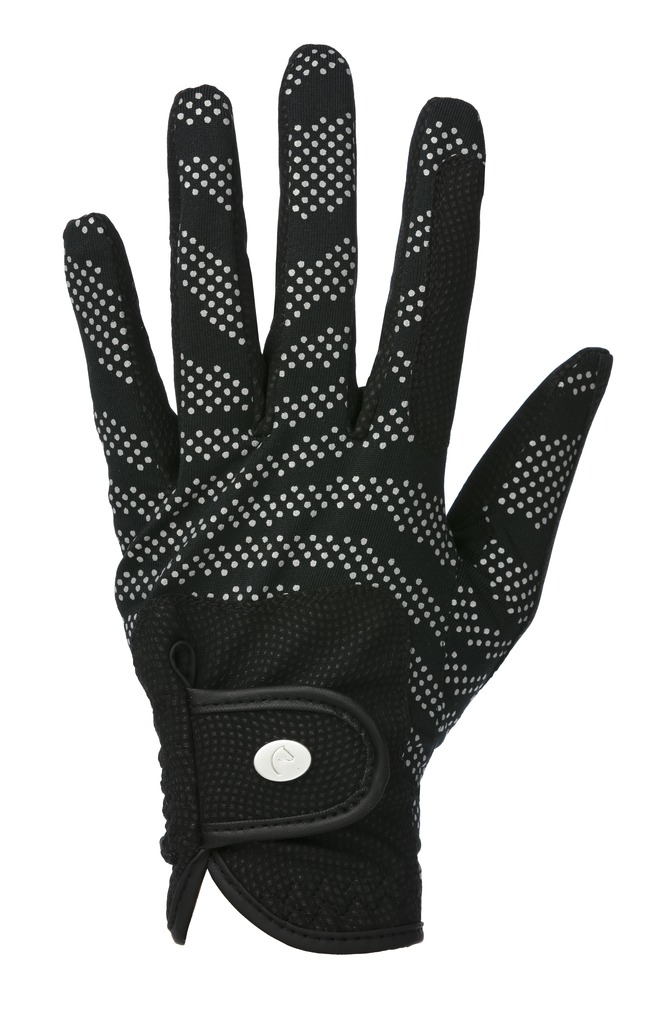 EQUITHEME Reflexhandskar Svart - XXL - endast detta ex - 2