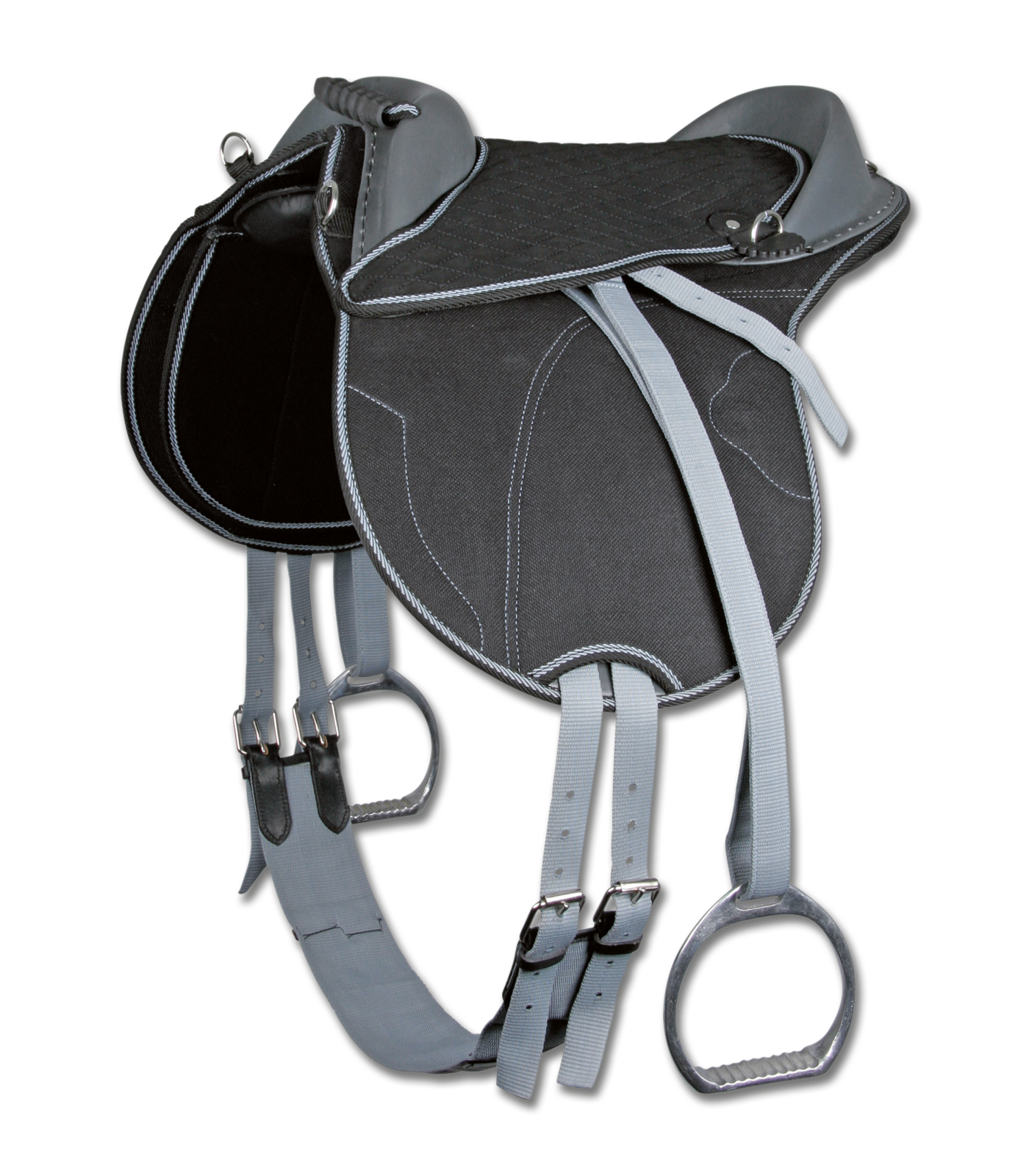 Waldhausen Kids’ Riding Pad svart/grå