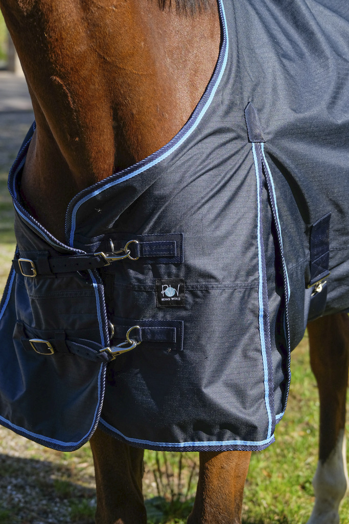 RIDING WORLD 'ECO' 600D Hästtäcke Navy 50 g - 6
