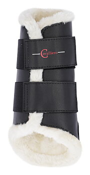 Covalliero Dressage Gaiters Fleece, rear