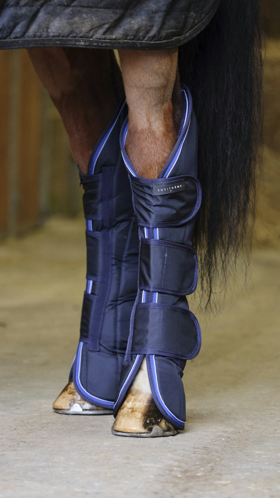 EQUITHEME 'TYREX 1680D' Shipping Boots Navy - 3