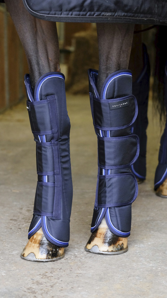 EQUITHEME 'TYREX 1680D' Shipping Boots Navy - 2