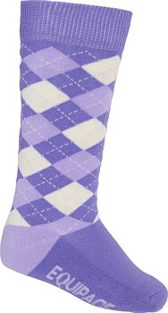 Equipage Lax ratsastussukat - Aster Purple
