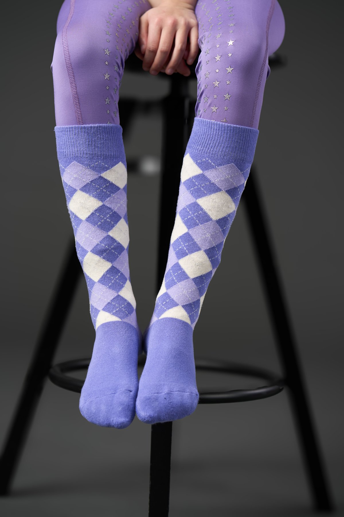 Equipage Lax ratsastussukat - Aster Purple - 2
