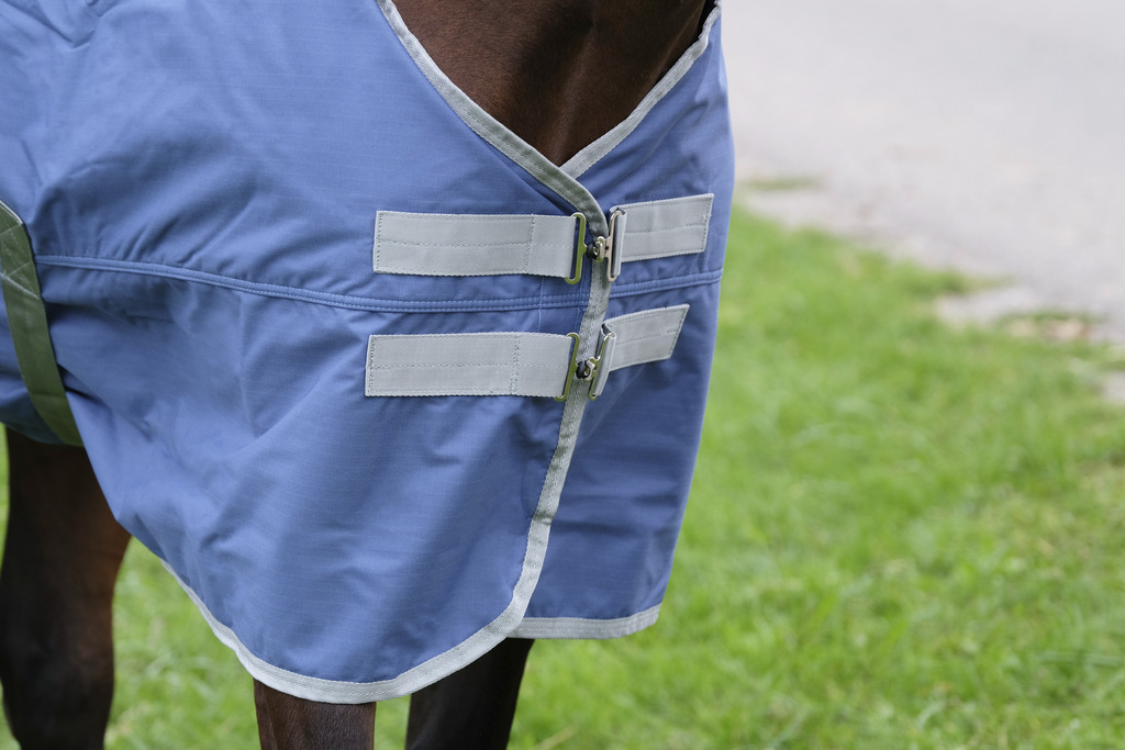 EQUITHEME 'TYREX 600D' Recycled Turnout Loimi Navy 0 g - 4