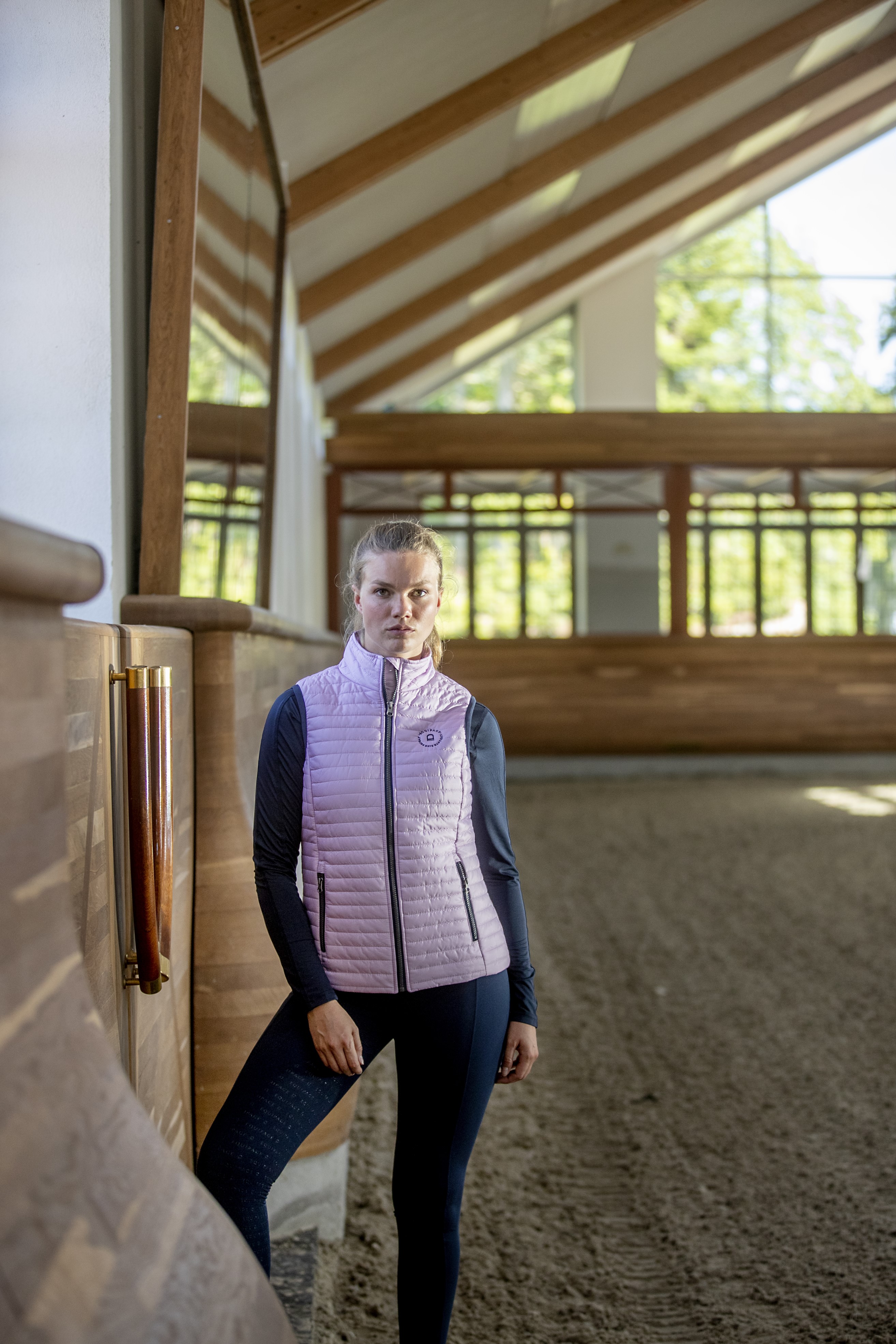Equipage Tate Riding Vest  Junior - Winsome Orchid - 7
