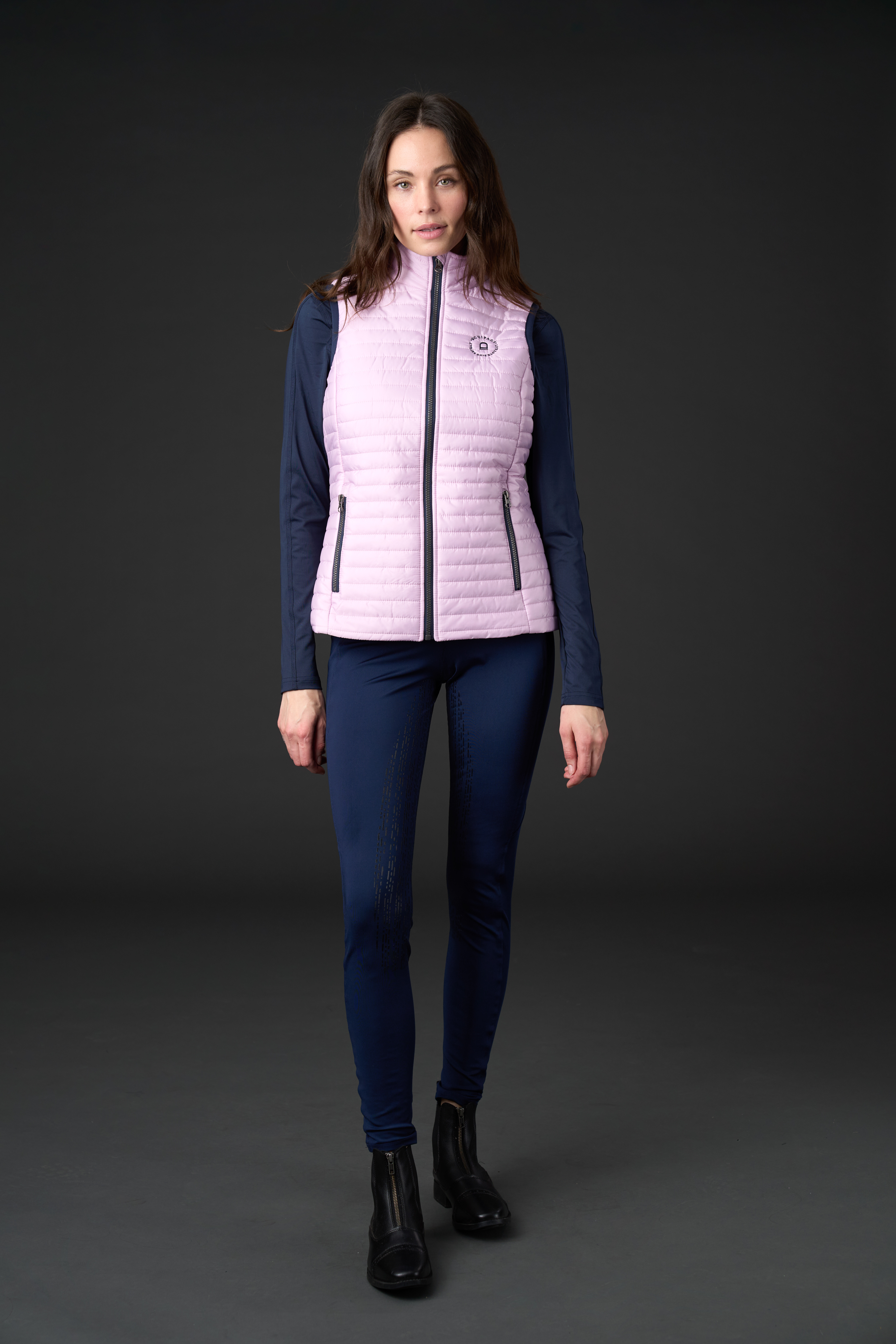 Equipage Tate Riding Vest  Junior - Winsome Orchid - 4