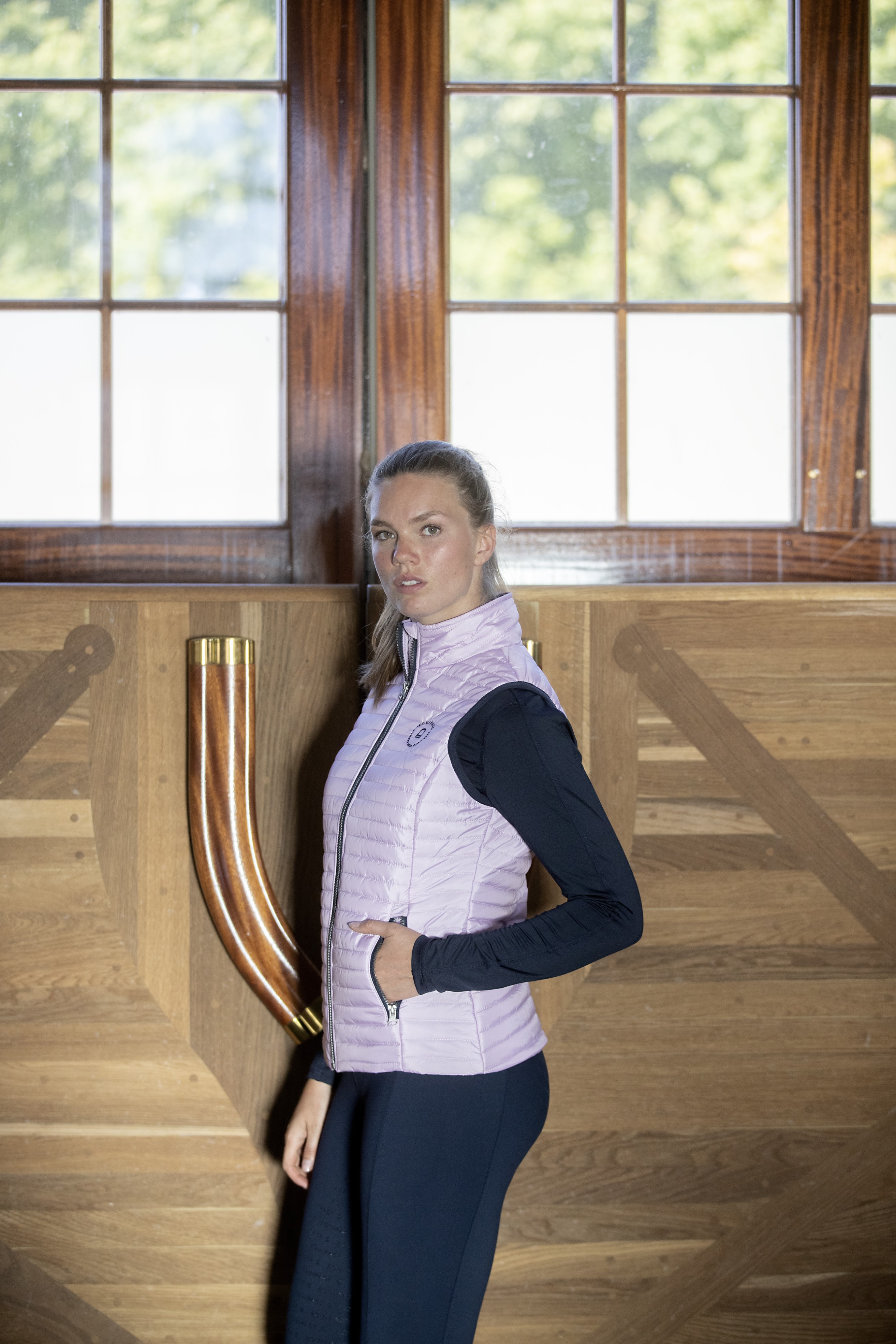 Equipage Tate Riding Vest  Junior - Winsome Orchid - 6