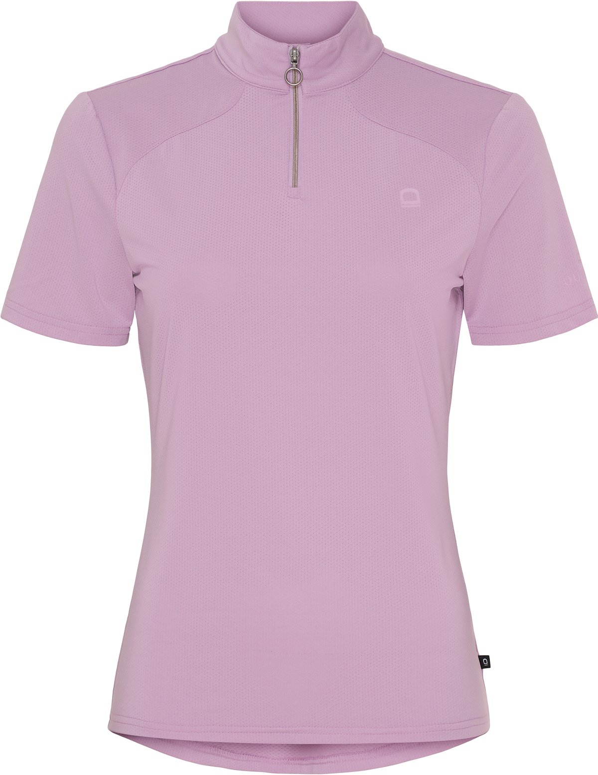 Equipage Hasty lyhythihainen half-zip ratsastuspaita - Lavender Herb