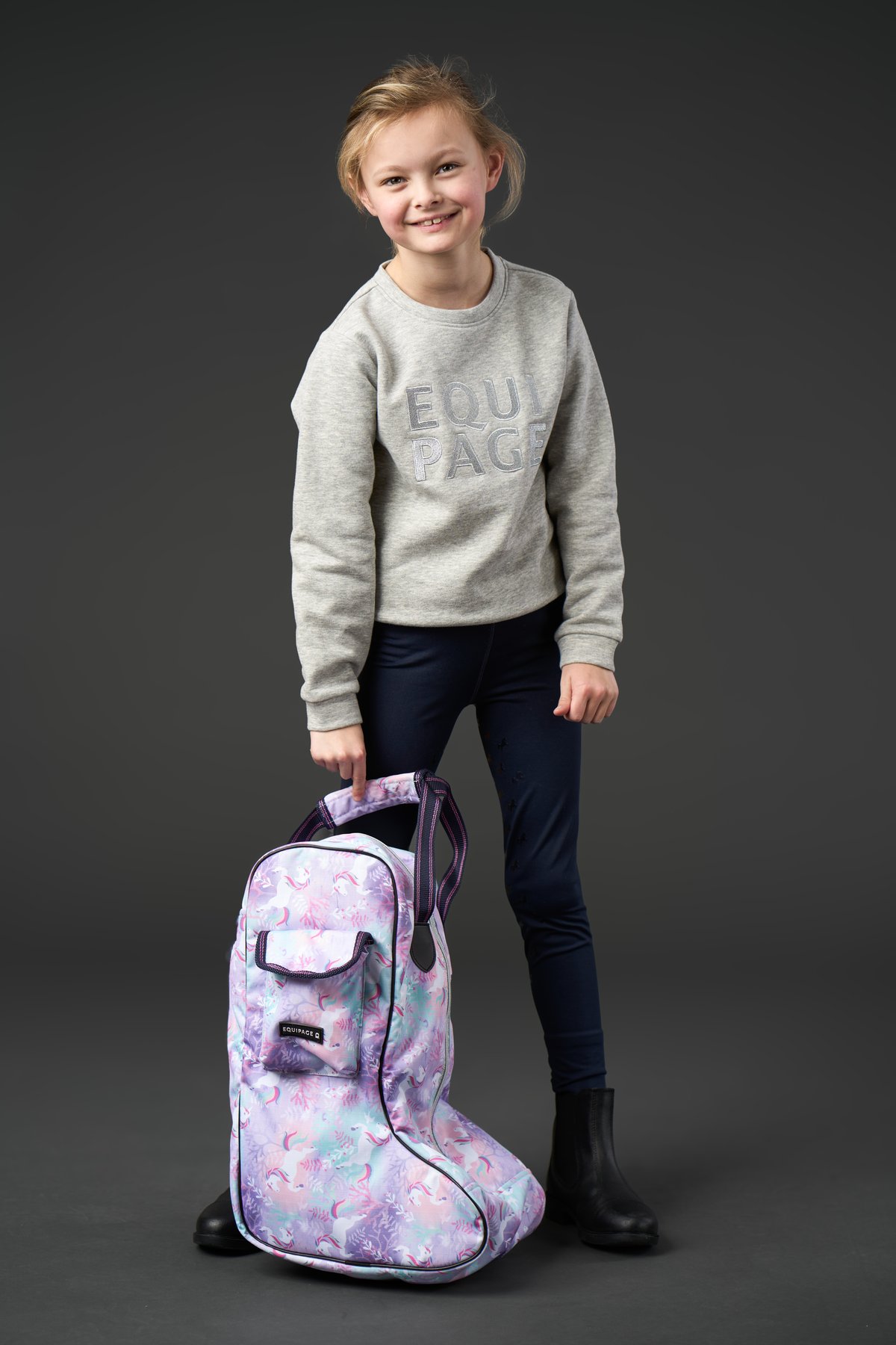 Equipage Jasmin kids boot bag - Lavender - 2