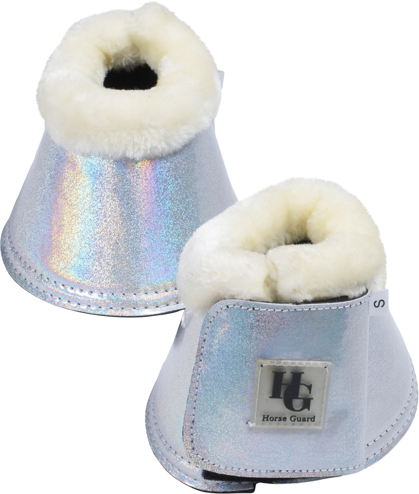 Horse Guard Lulu Glitter Boots Silver