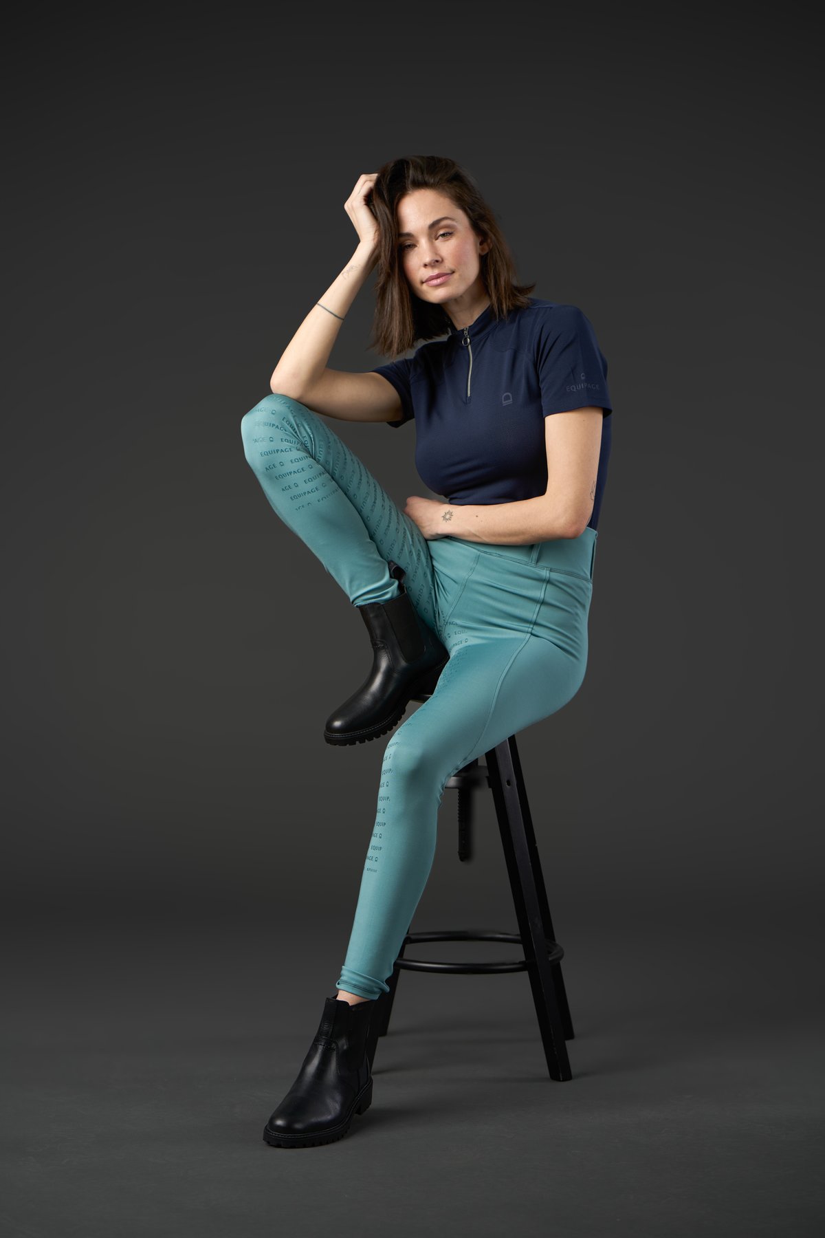 Equipage Kendra Fullgrip ridtights - Arctic - 3