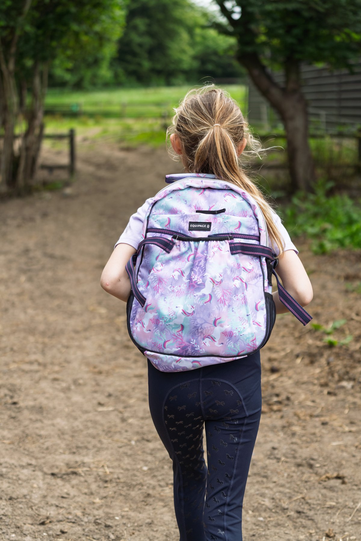 Equipage Klara ryggsäck till barn - Lavender - 5