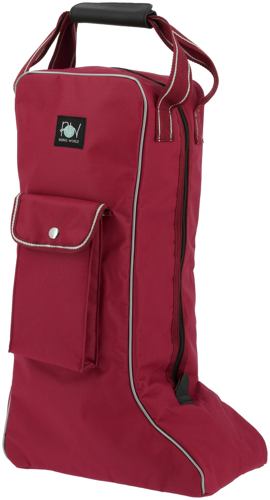RIDING WORLD Boot Bag Burgundy