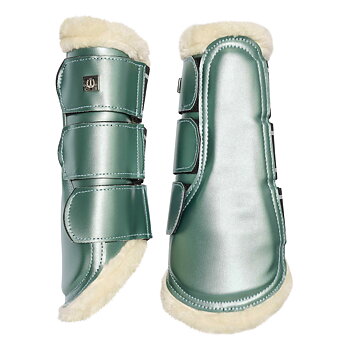 Imperial Riding Benskydd med ludd Lovely Sage green, Full