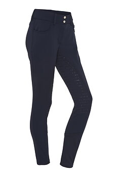 Equipage Janet Reithose Softshell Vollbesatz Navy