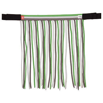 Imperial Riding Nylon kärpäshapsut tarrakiinnityksellä Neon Green, Full