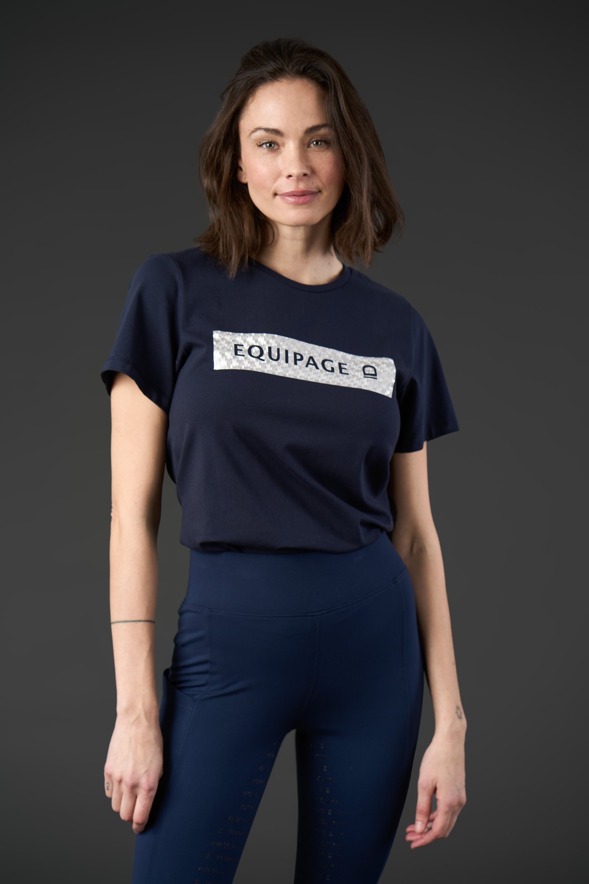 Equipage Vera T-paita - Navy - 3