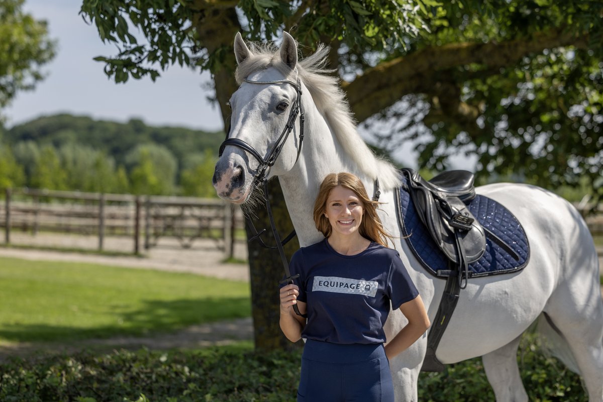 Equipage Vera T-paita - Navy - 7
