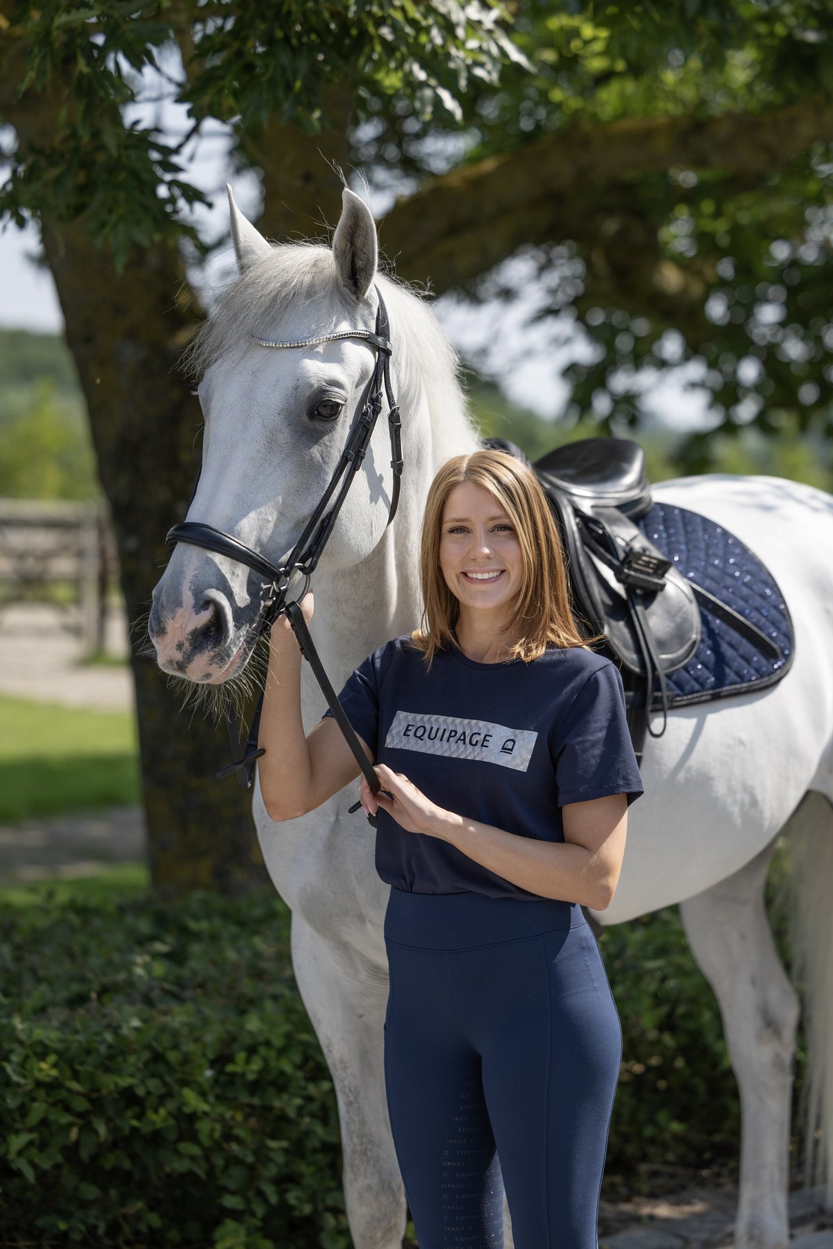 Equipage Vera T-paita - Navy - 6