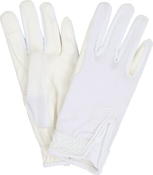 Equipage Terina ridhandskar i mesh Junior - White