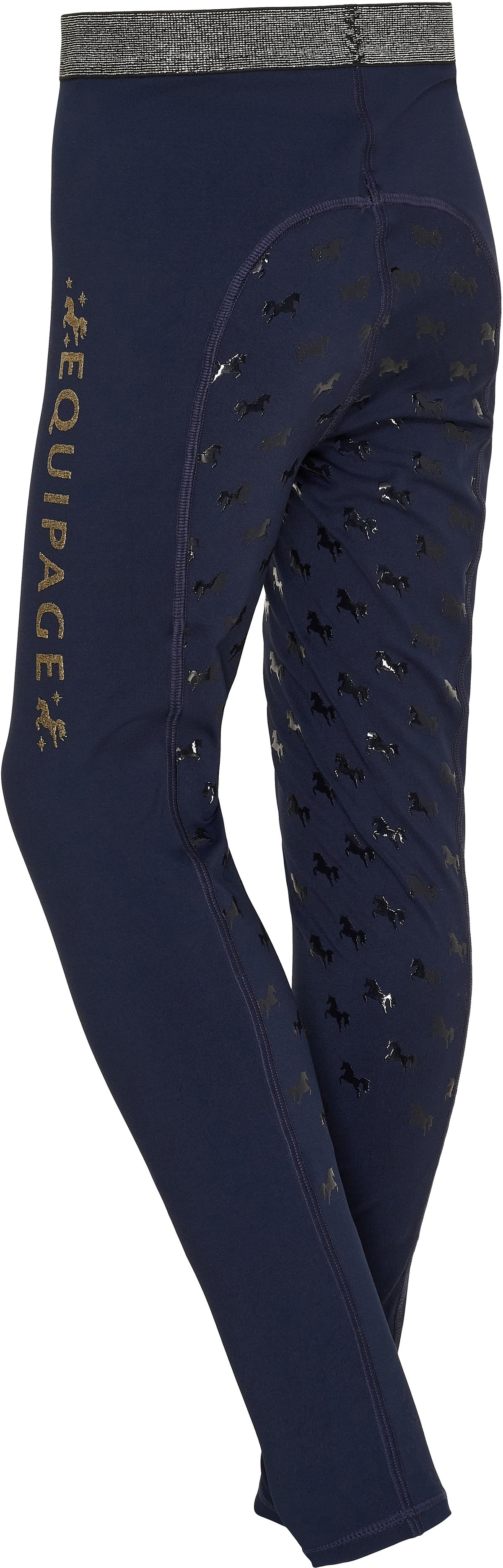 Equipage Maggie tights with full grip for kids Junior - Navy - 2