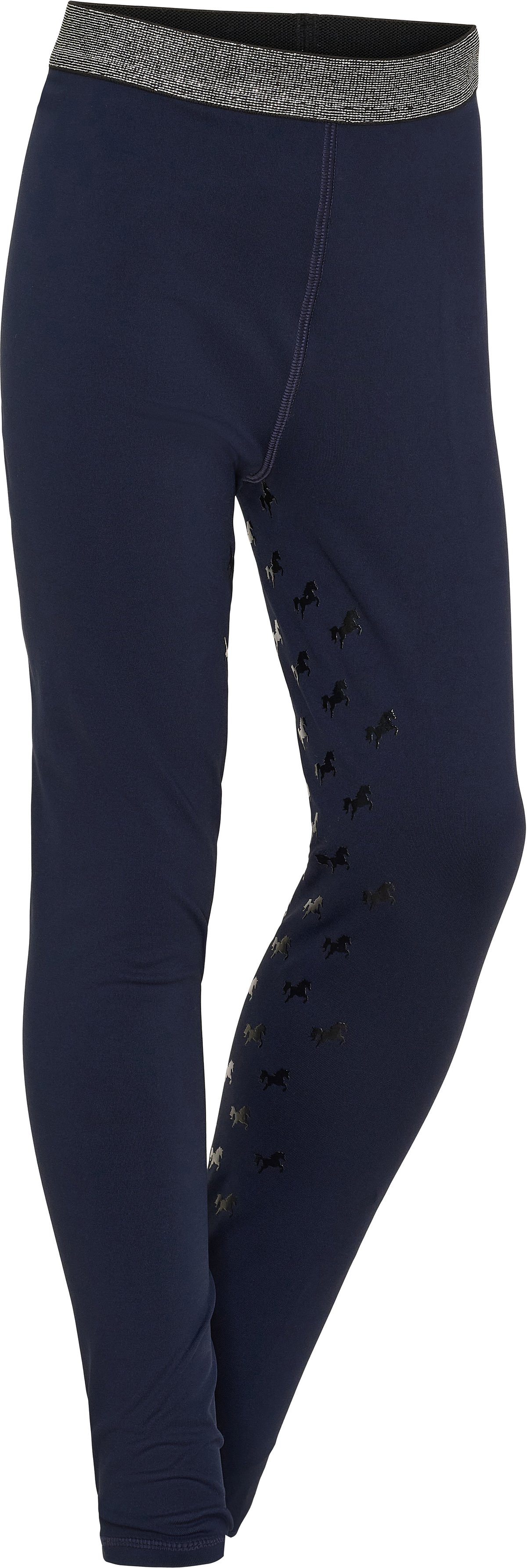 Equipage Maggie tights with full grip for kids Junior - Navy