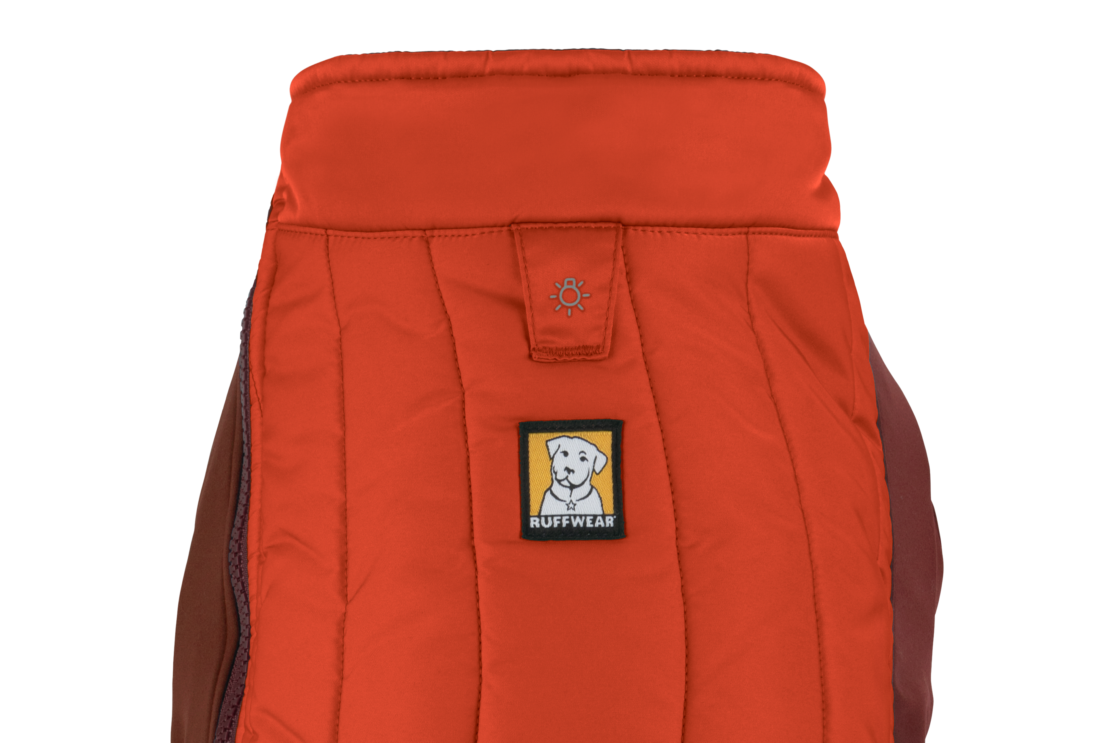 Ruffwear Powder Hound Dog Jacket Persimmon Orange PETSTER