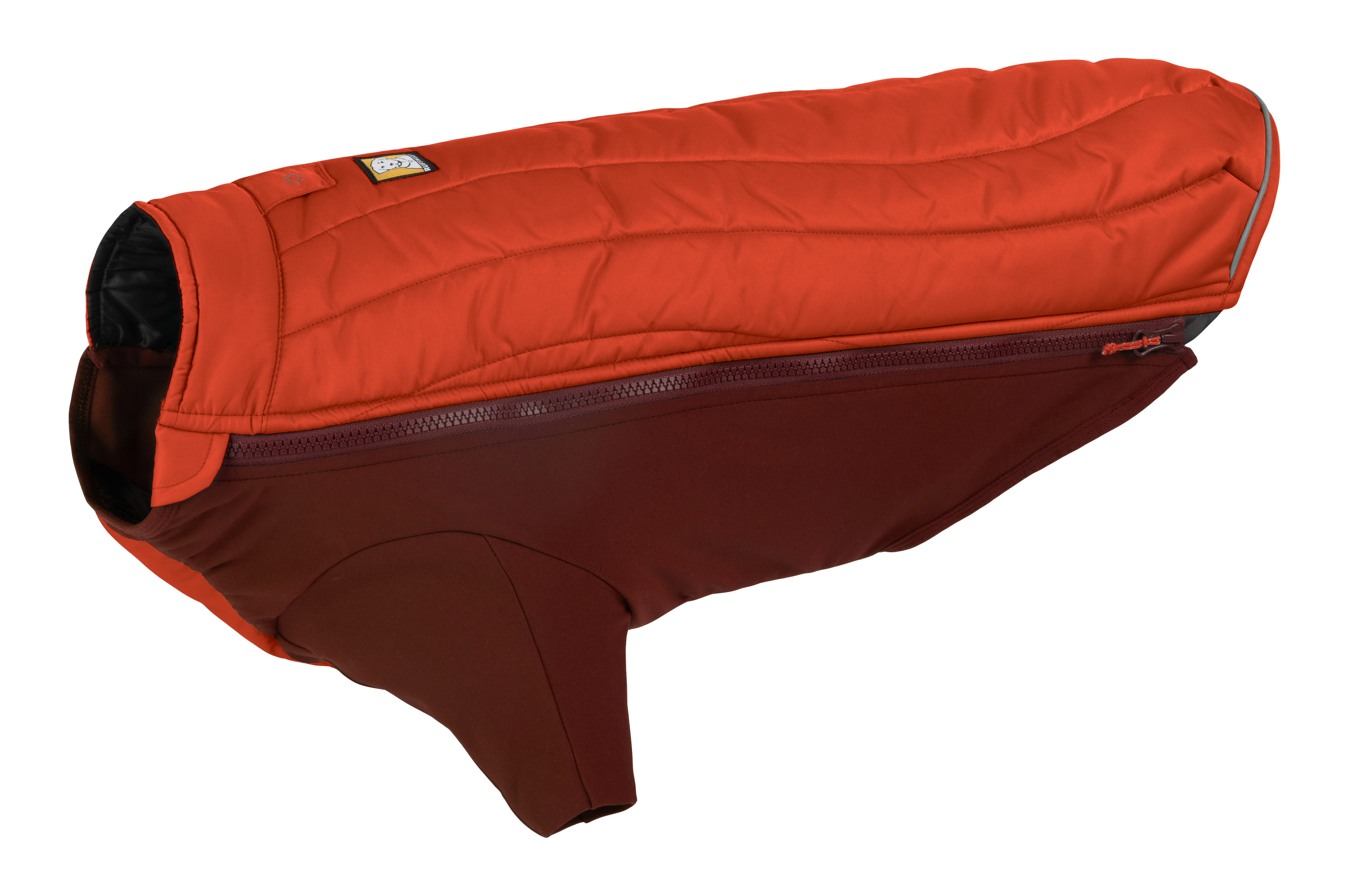 Ruffwear Powder Hound Dog Jacket Persimmon Orange PETSTER