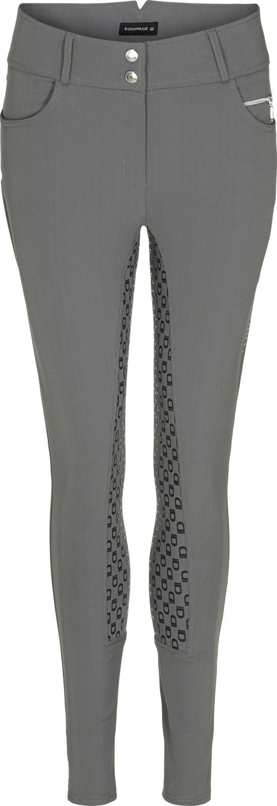 Equipage Andalouse Full Grip Breeches - Smoked Pearl, 38 - only this copy - 2