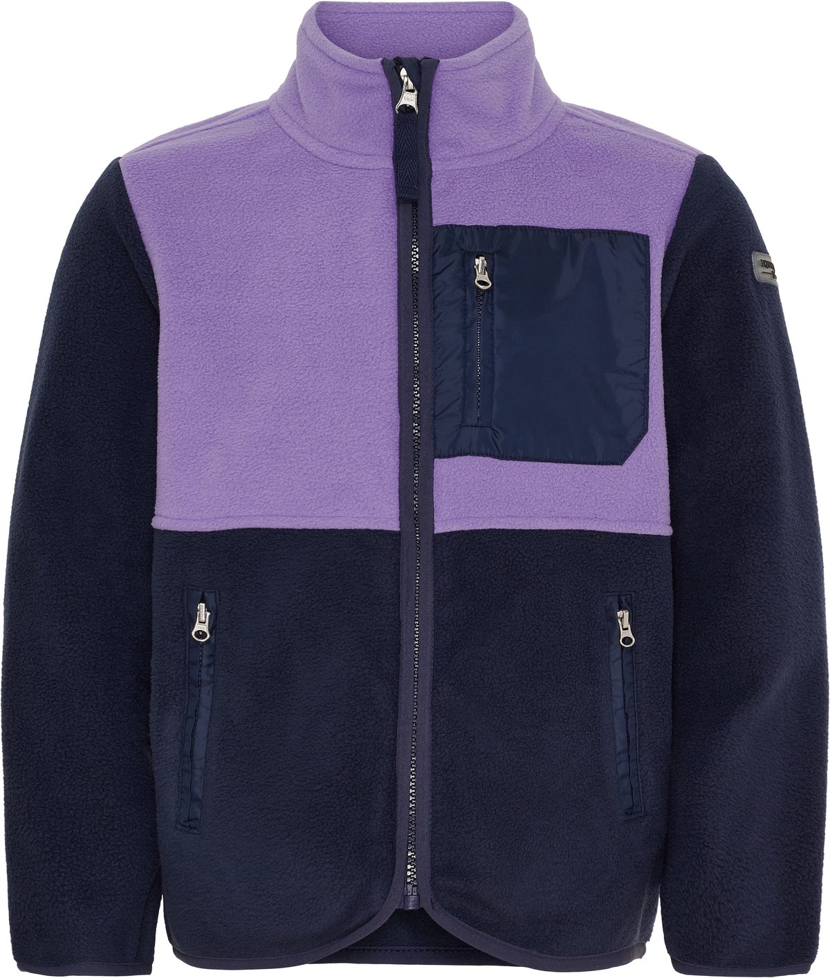 Equipage Allison fleece jacket for kids Junior - Aster Purple