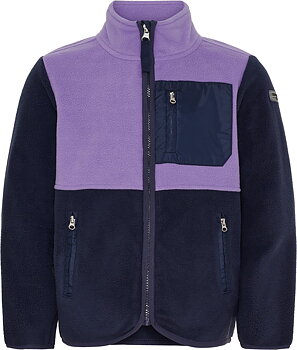 Equipage Allison fleece jacket for kids Junior - Aster Purple