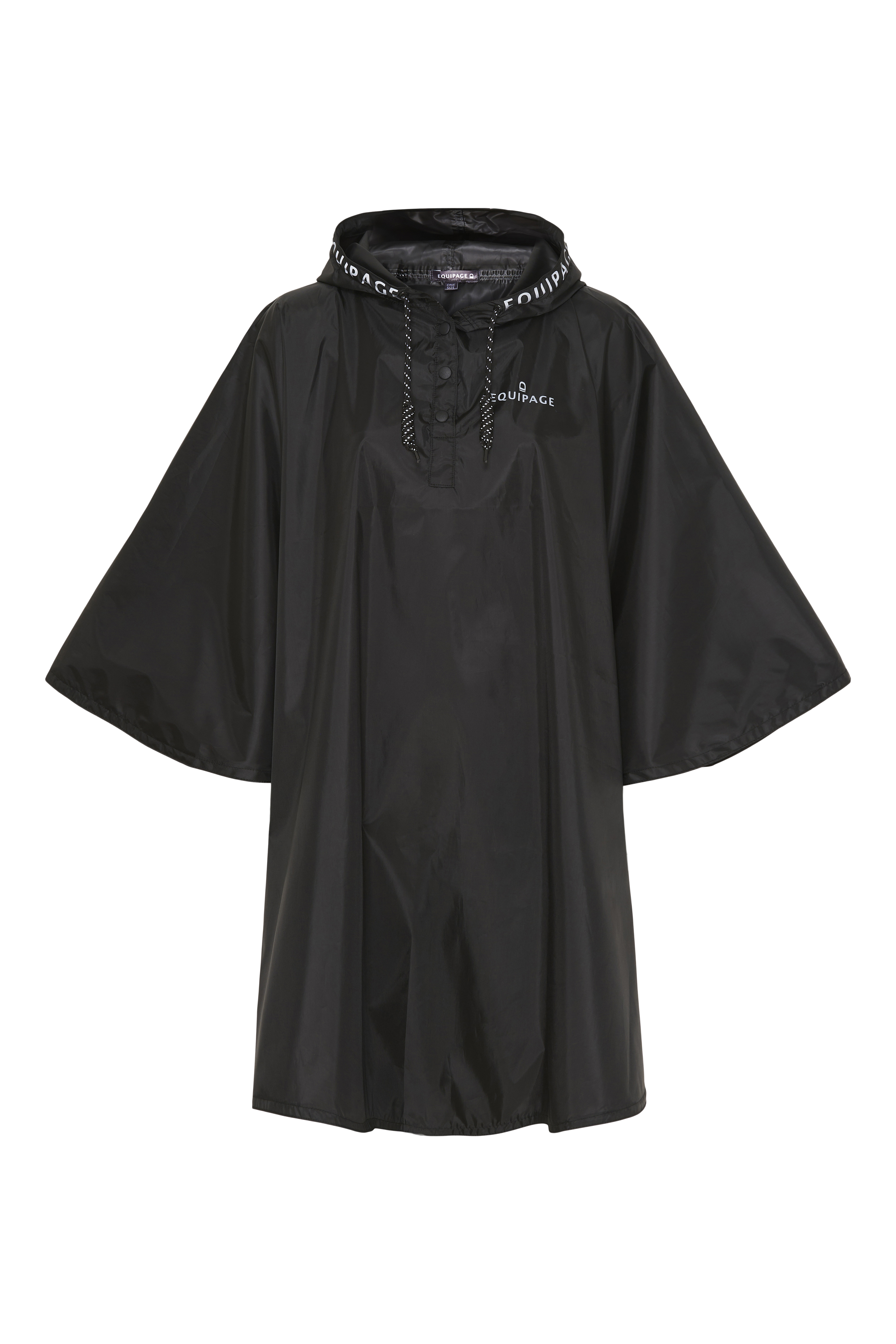 Equipage Lala Regnponcho Svart
