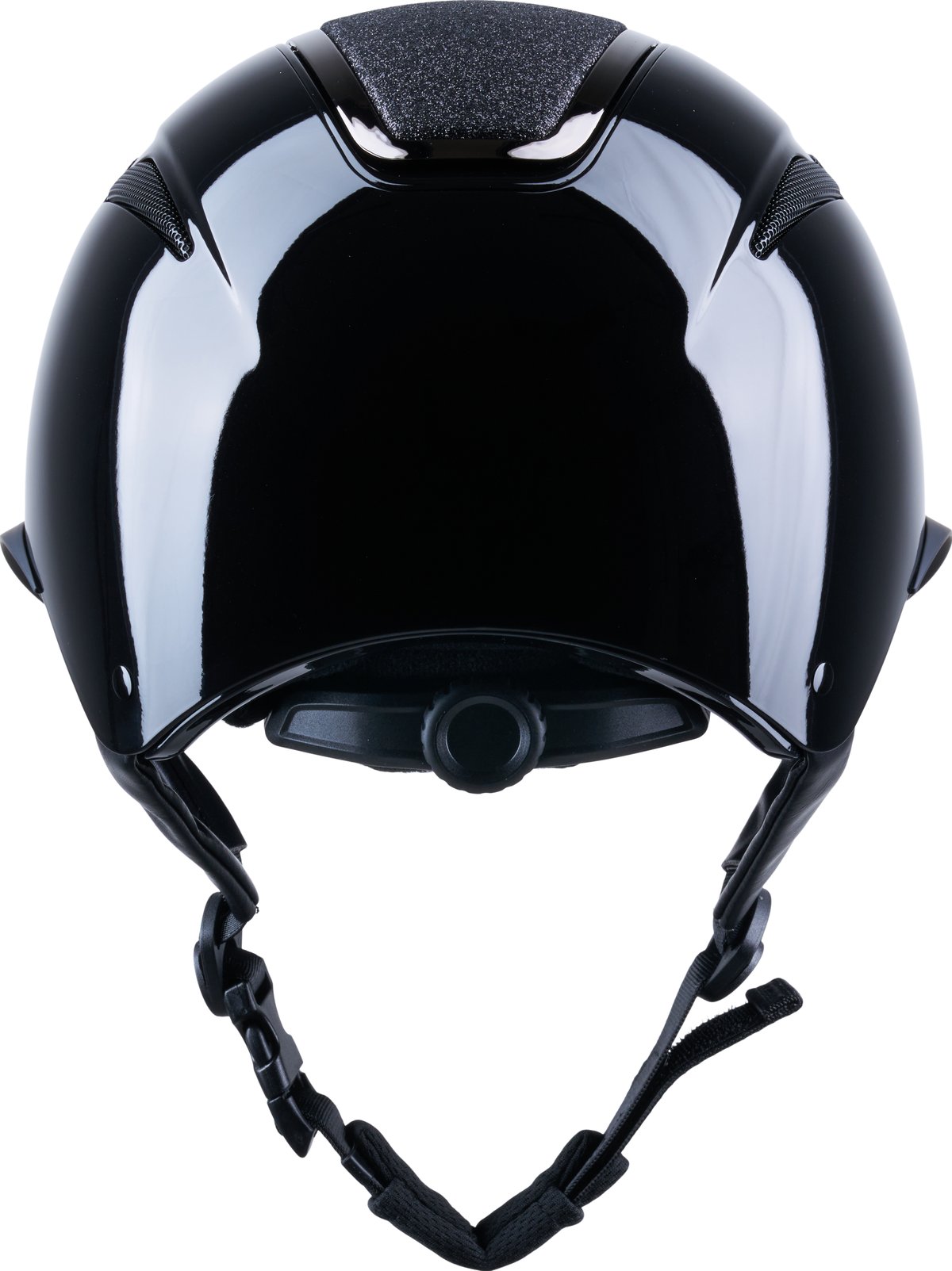 Equipage Guardian riding helmet Glossy - Glitter top - Black Shiny - 2
