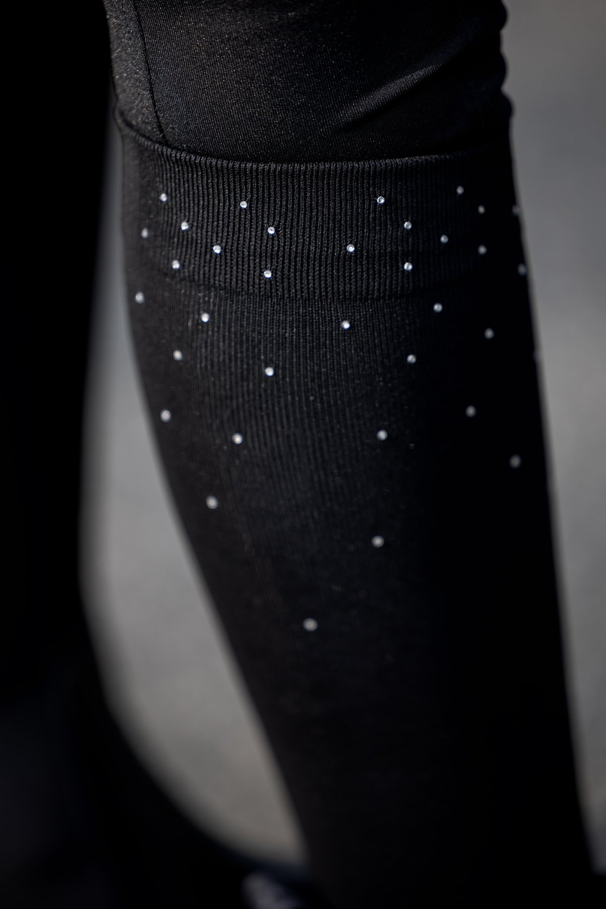 Equipage Strass-Reitsocken - Black - 5